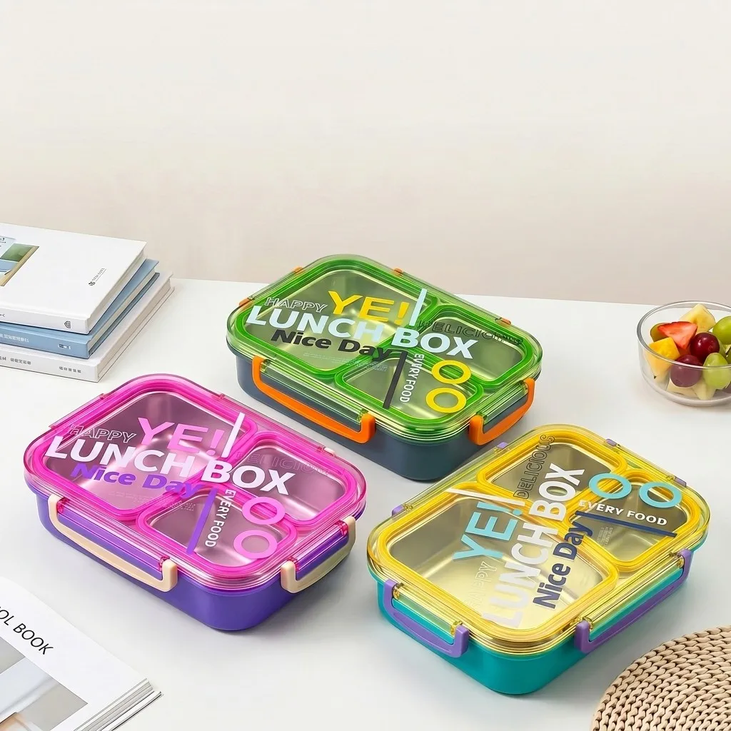 Microwavable 304 Stainless Ste - Meal Prep Or Prep Meal ulasan dan harga