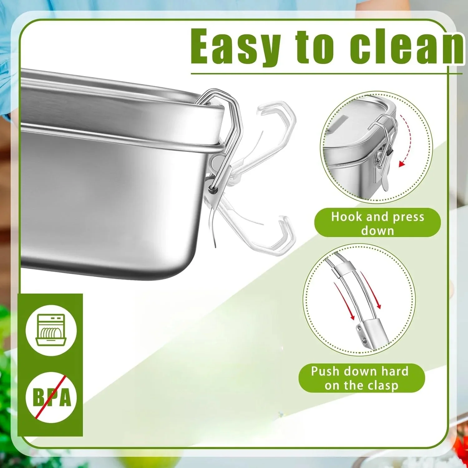 Stainless Steel Lunch Box for  - Meal Prep Bowl ulasan dan harga