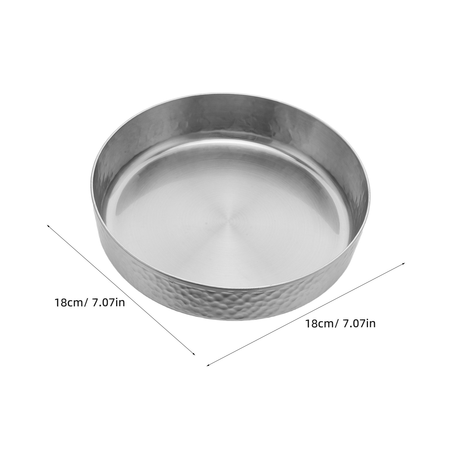 Stainless Steel Hammered Finis - Meal Prep With Rice ulasan dan harga