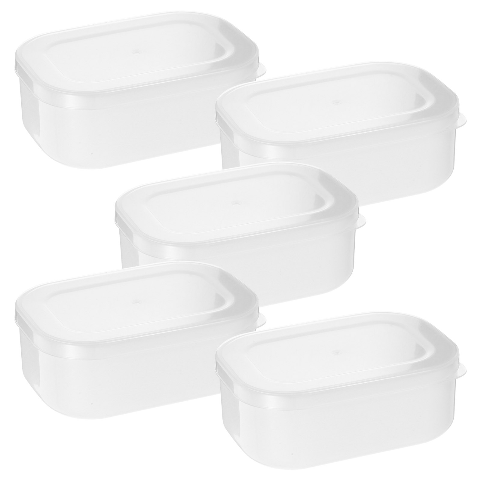 5Pcs Cooked Rice Containers We - Meal Prep With Rice ulasan dan harga