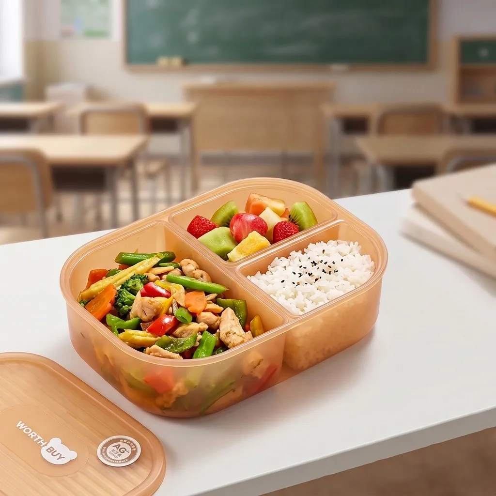 Japanese Plastic Bento Box Kid - Meal Prep Or Prep Meal ulasan dan harga