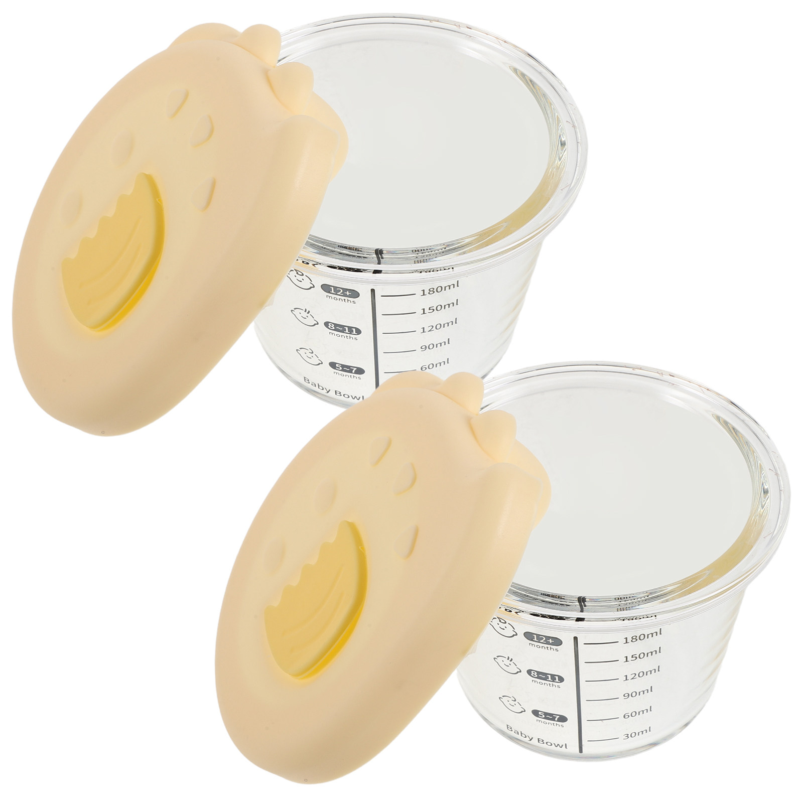 2Pcs Baby Food Storage Bowls G - Meal Prep Bowl ulasan dan harga